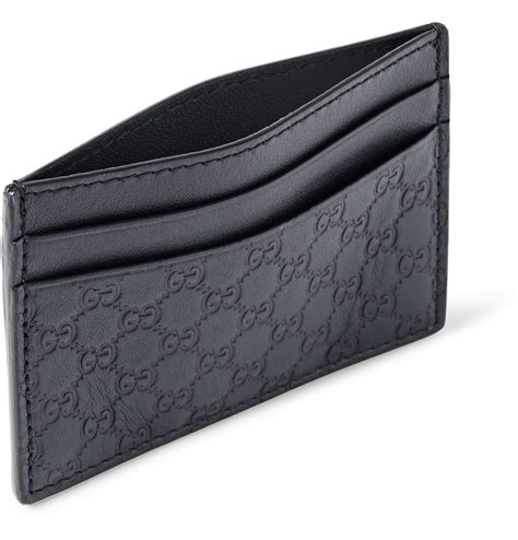 men gucci card holdr|Gucci trifold wallet for men.